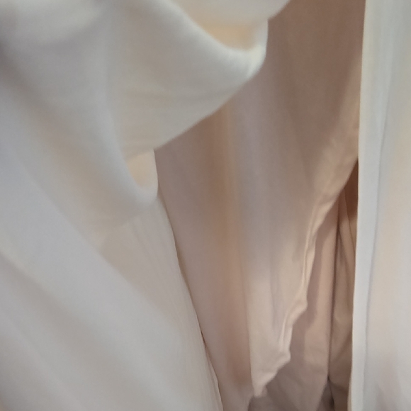 Elegant Peach Maxi Dress - Picture 6 of 12